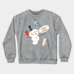 Snowmen Fucking Love Christmas Crewneck Sweatshirt